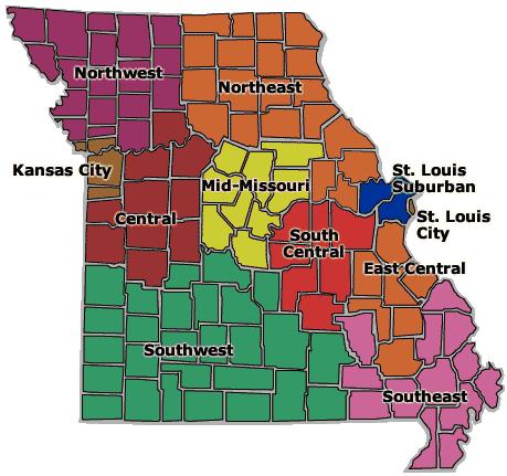 the map